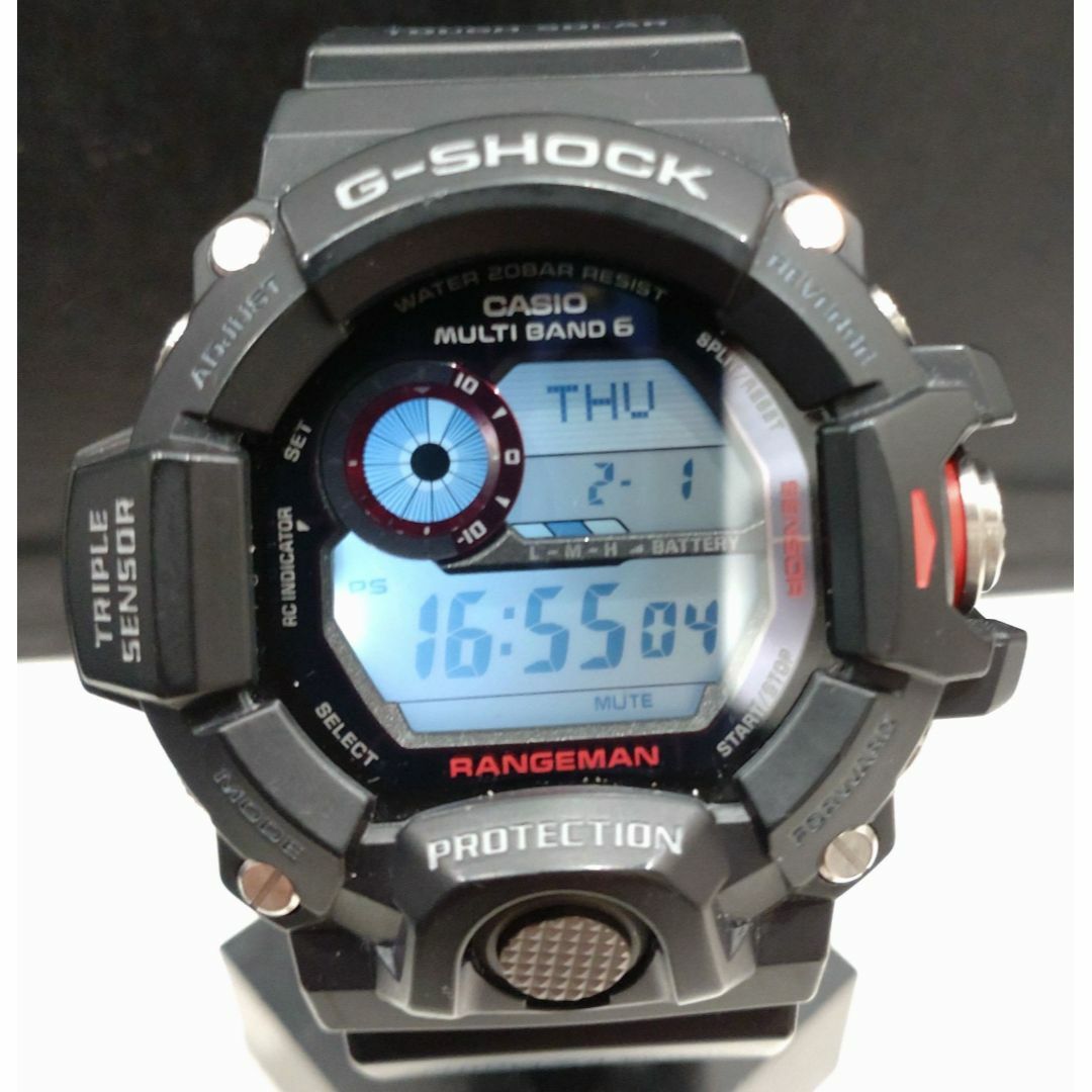 G-SHOCK(ジーショック)の507 G-SHOCK レンジマン GW-9400J-1JF ブラック海外モデル メンズの時計(腕時計(デジタル))の商品写真