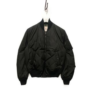 モンクレール(MONCLER)のMONCLER モンクレール ALLIX アリックス ボンバージャケット フライト MA-1 ダウン ブラック サイズ1 正規品 / 33387(ダウンジャケット)