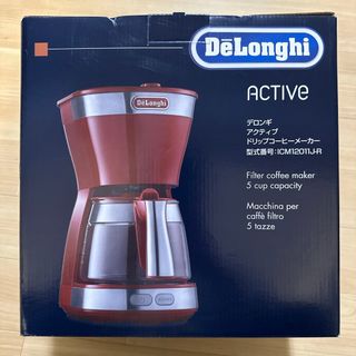 デロンギ(DeLonghi)のDeLonghi ドリップコーヒーメーカー ICM12011J-R(コーヒーメーカー)