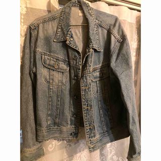 新品！18SS Calvin Klein Jeans ペンキ加工デニムジャケット56センチ肩幅