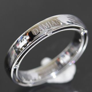 ダミアーニ(Damiani)のダミアーニ Dサイド ダイヤ 10P リング 15.5号 K18WG 6.1g(リング(指輪))