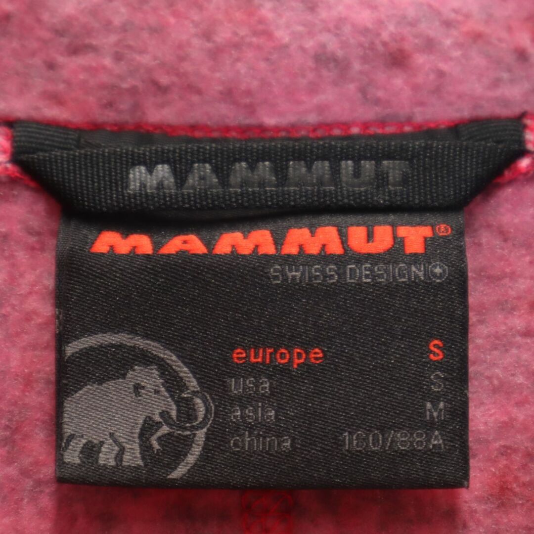 Mammut(マムート)のマムート アウトドア 長袖 ジップパーカー M ピンク Mammut レディース 古着 【240201】 レディースのトップス(パーカー)の商品写真