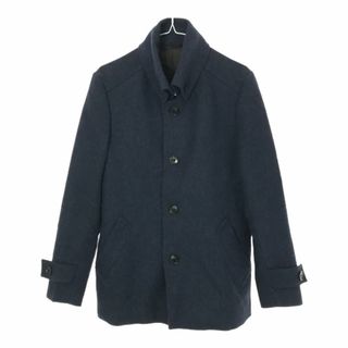 テットオム(TETE HOMME)のテットオム 長袖 ウールコート 4 ネイビー TETE HOMME メンズ 古着 【240201】(その他)