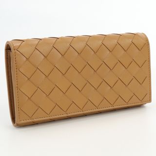 ボッテガヴェネタ(Bottega Veneta)のボッテガヴェネタ ラージ フラップウォレット イントレチャート 742936 VCPP3 2650 長財布ニ折小銭入付き(財布)