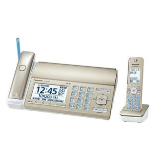 パナソニック(Panasonic)の電話機　パーソナルファクス（子機１台付き) KX-PD750DL-N(その他)