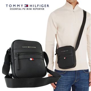 トミーヒルフィガー(TOMMY HILFIGER)の海外限定　TOMMY HILFIGER ミニレポーターショルダーバッグ(ショルダーバッグ)