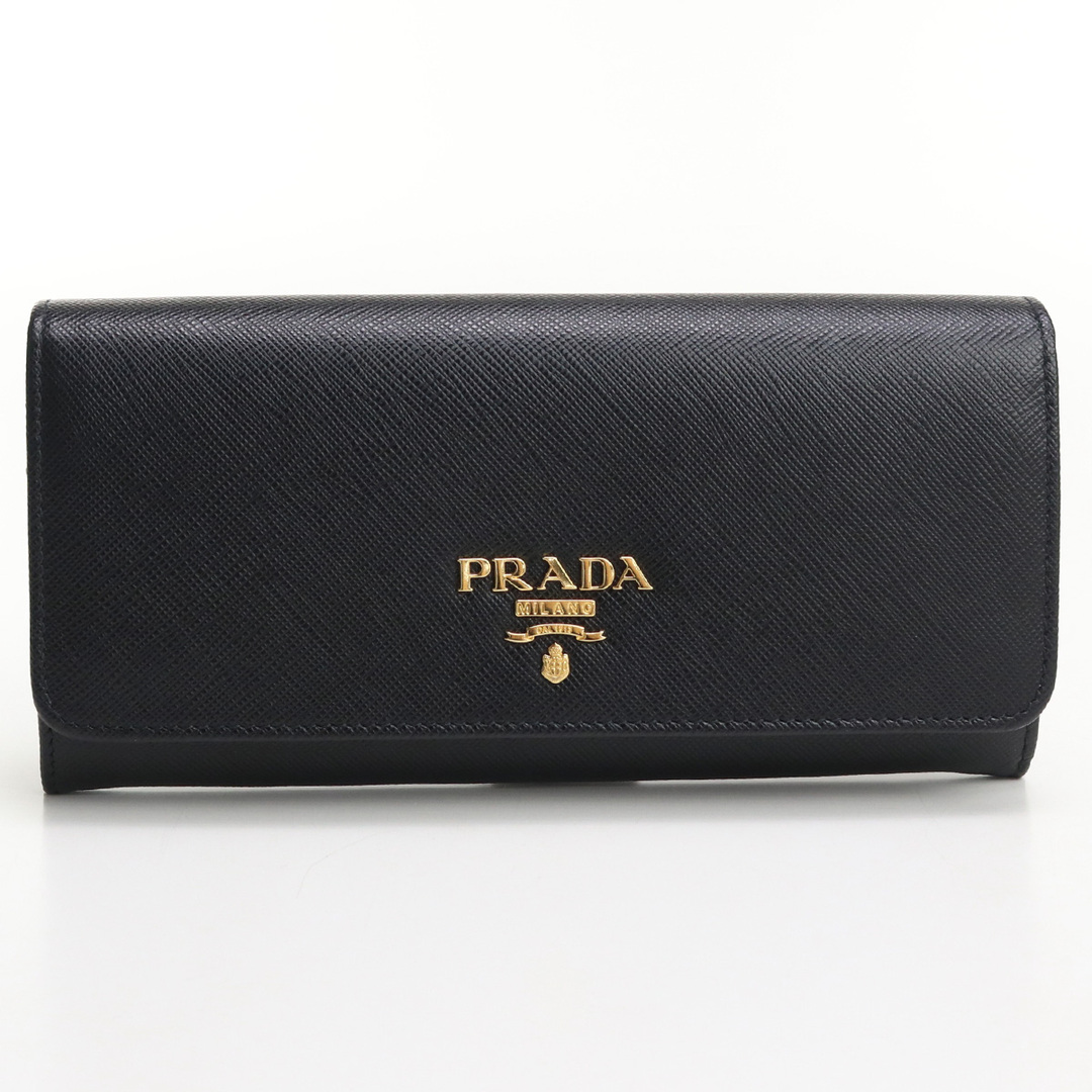 PRADA(プラダ)のプラダ サフィアーノトライアングル財布 1MH132 QHH F0002 二折財布小銭入付き レディースのファッション小物(財布)の商品写真