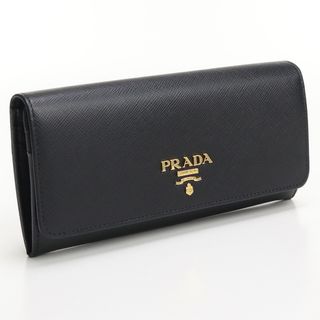 プラダ(PRADA)のプラダ サフィアーノトライアングル財布 1MH132 QHH F0002 二折財布小銭入付き(財布)