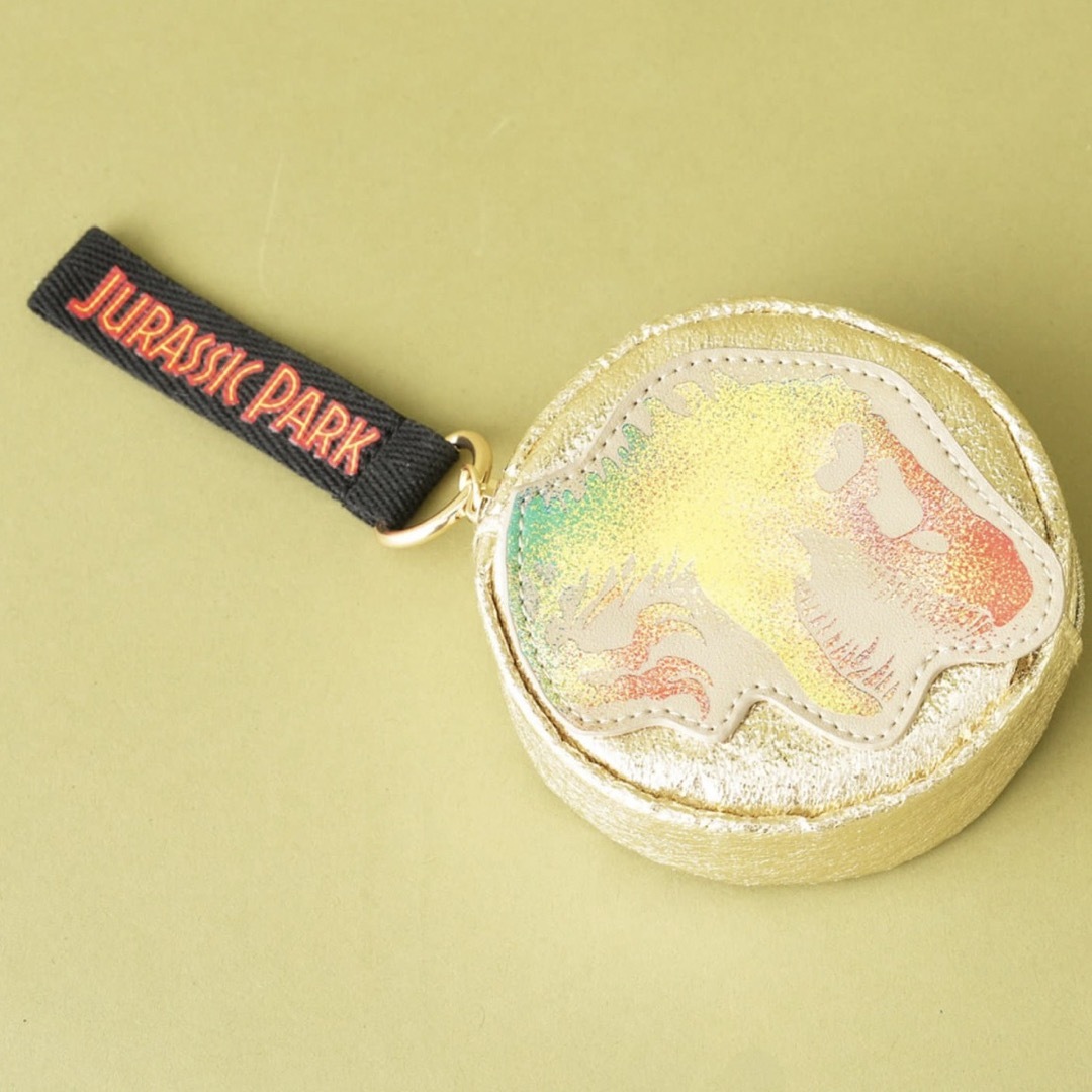 【　JURASSIC PARK  】オリジナル ダイカット　ポーチ レディースのファッション小物(ポーチ)の商品写真
