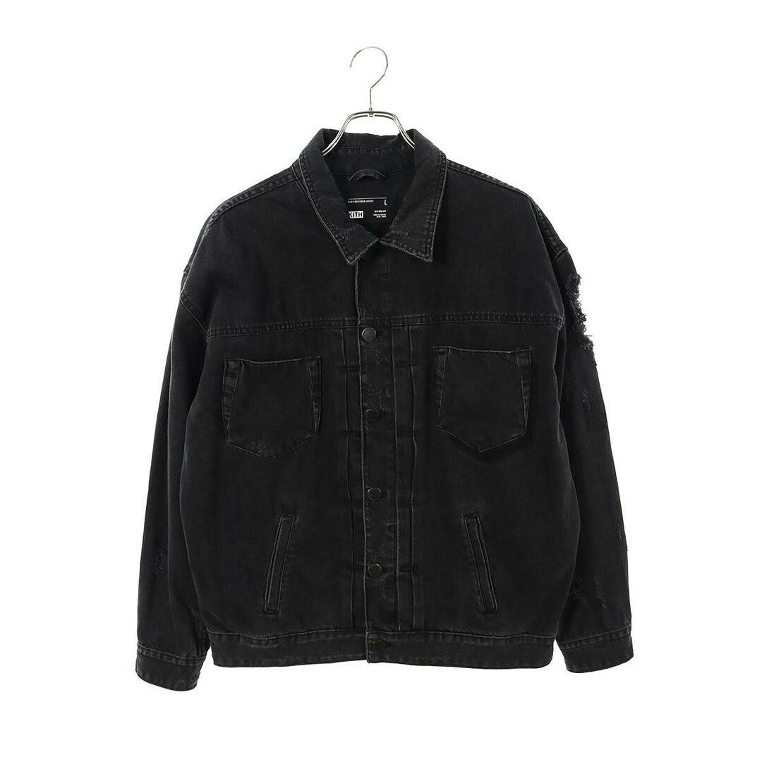KITH - キス  HAWKINS DENIM JACKET ダメージ加工デニムジャケット メンズ L