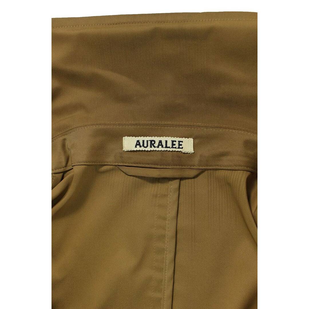 AURALEE(オーラリー)のオーラリー ×スタイリスト私物  21AW  A21AC01SS EXCLUSIVE STRETCH SOUTIEN COAT ステンカラーコート メンズ 4 メンズのジャケット/アウター(ステンカラーコート)の商品写真