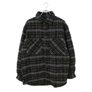 ブレス(BLESS)のブレス  TWEED CHECK SHIRT JACKET BR23AW-S2001 ツイードチェックシャツジャケットブルゾン メンズ M(ブルゾン)