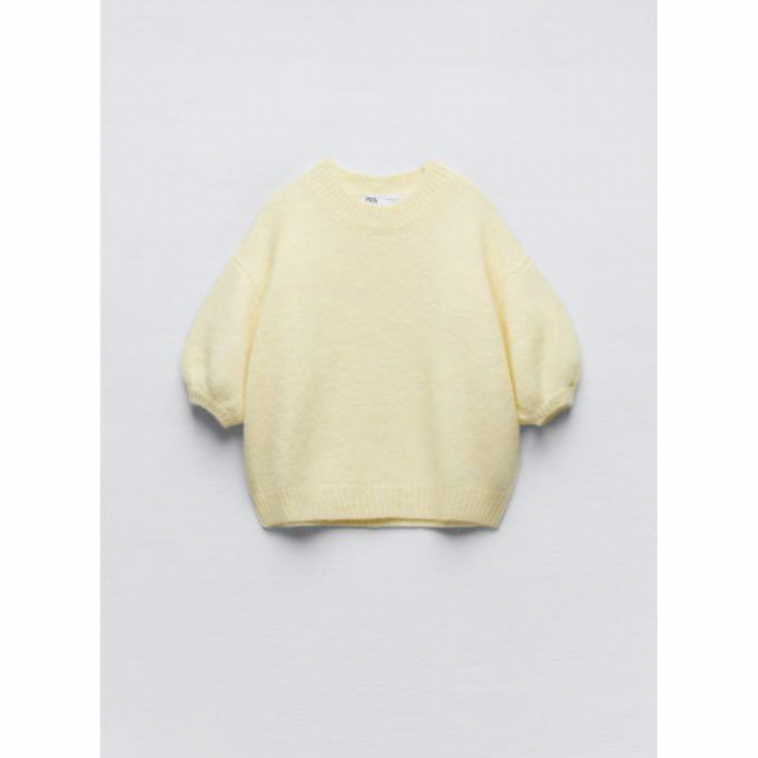 ZARA(ザラ)のzara 半袖ニット メンズのトップス(Tシャツ/カットソー(半袖/袖なし))の商品写真