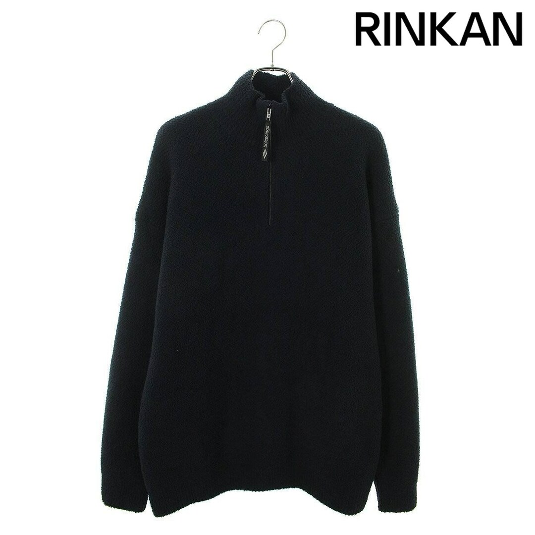 バレンシアガ 24SS 773574 T6232 ラバーロゴハーフジップ バレンシアガ 24SS 773574 T6232 ラバーロゴハーフジップ