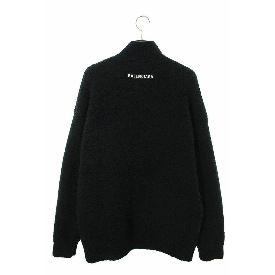 Balenciaga(バレンシアガ)のバレンシアガ  24SS  773574 T6232 ラバーロゴハーフジップハイネックニット メンズ S メンズのトップス(ニット/セーター)の商品写真