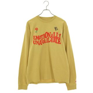 エモーショナリー アンアベイラブル EMOTIONALLY UNAVAILABLE  EU-S22-0000-024 ローズハートプリント長袖カットソー メンズ L(Tシャツ/カットソー(七分/長袖))