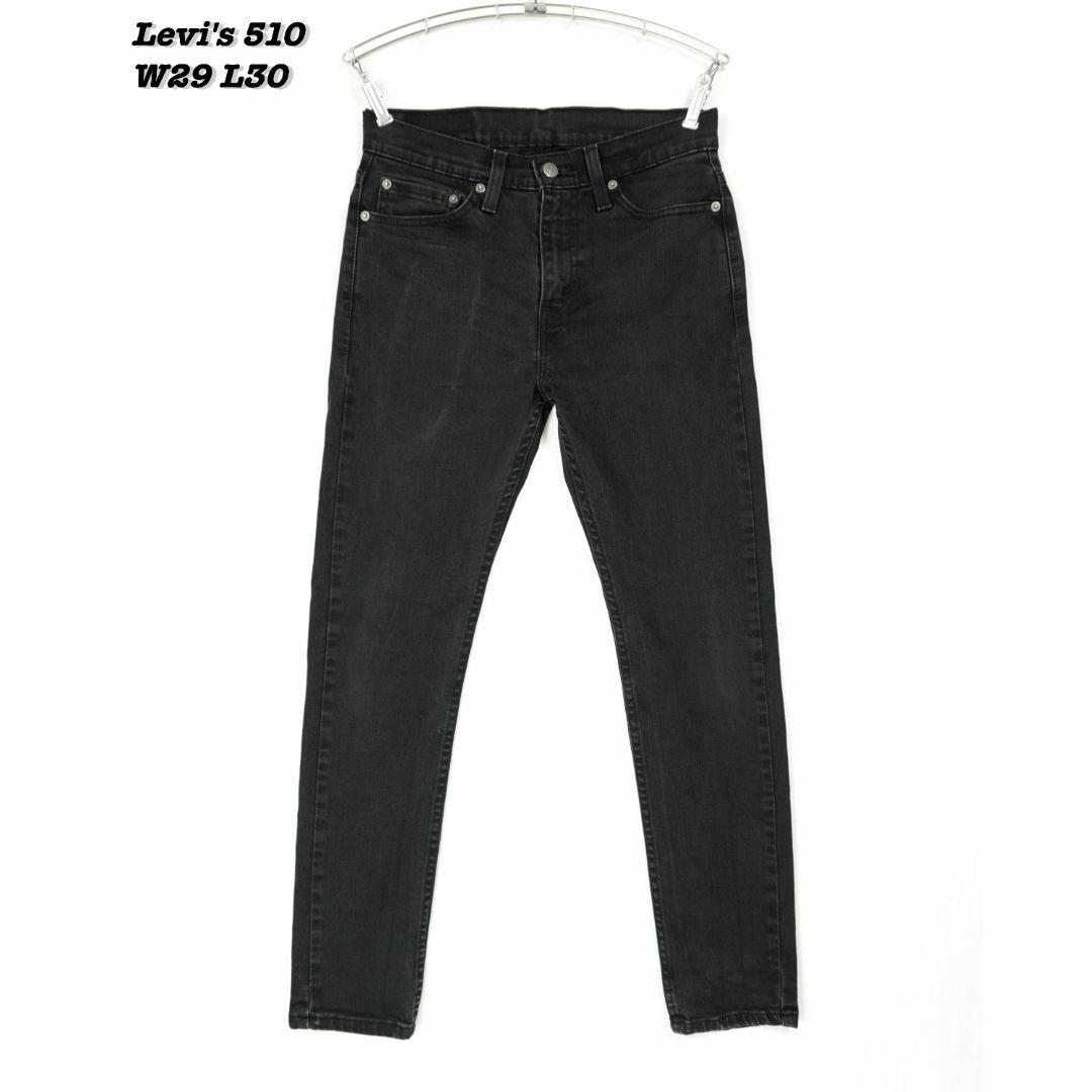 Levi's(リーバイス)のLevi's 510 BLACK DENIM PANTS W29 LS24009 メンズのパンツ(デニム/ジーンズ)の商品写真