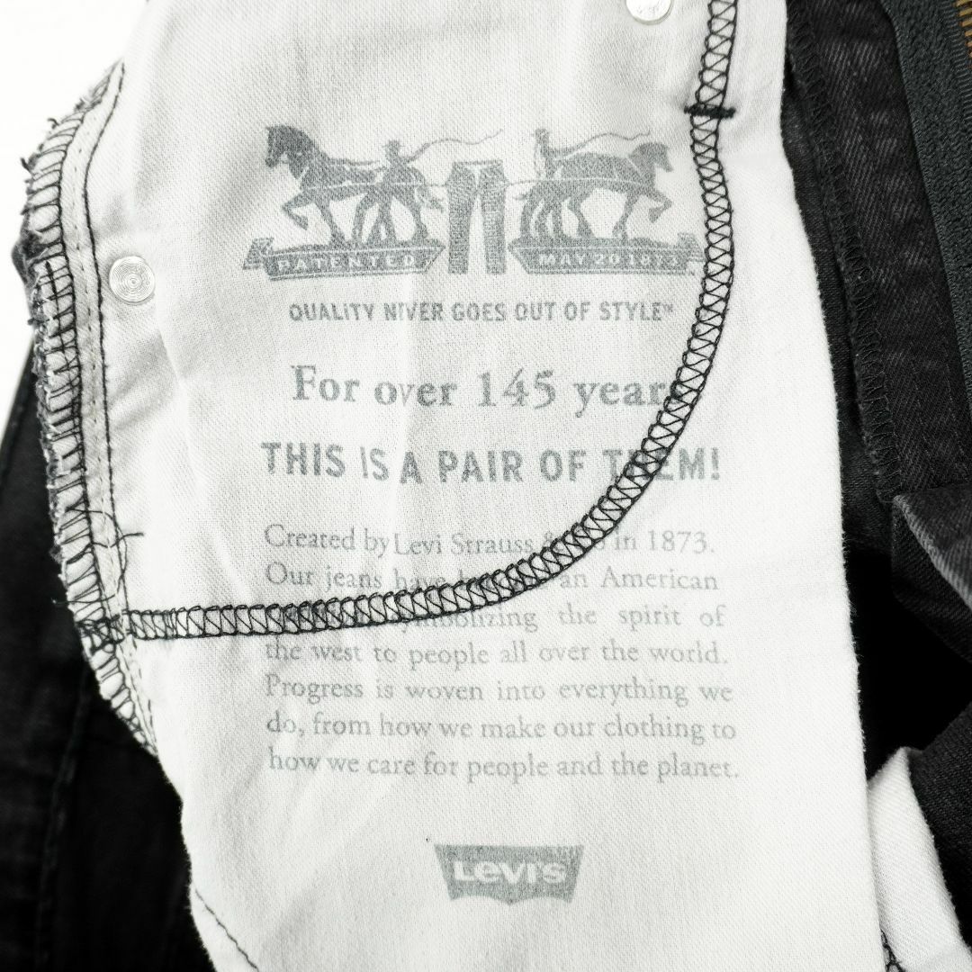 Levi's(リーバイス)のLevi's 510 BLACK DENIM PANTS W29 LS24009 メンズのパンツ(デニム/ジーンズ)の商品写真