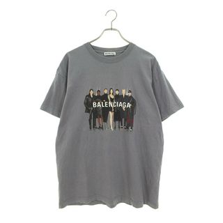 BALENCIAGA バレンシアガ 22SS×The Simpsons Oversized T-Shirt シンプソンズ オーバーサイズ 半袖Tシャツ カットソー ブラック 676589