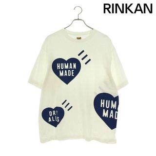 ヒューマンメイド(HUMAN MADE)のヒューマンメイド  22SS  BIG HEART T-SHIRT ビッグハートロゴプリントTシャツ メンズ XL(Tシャツ/カットソー(半袖/袖なし))