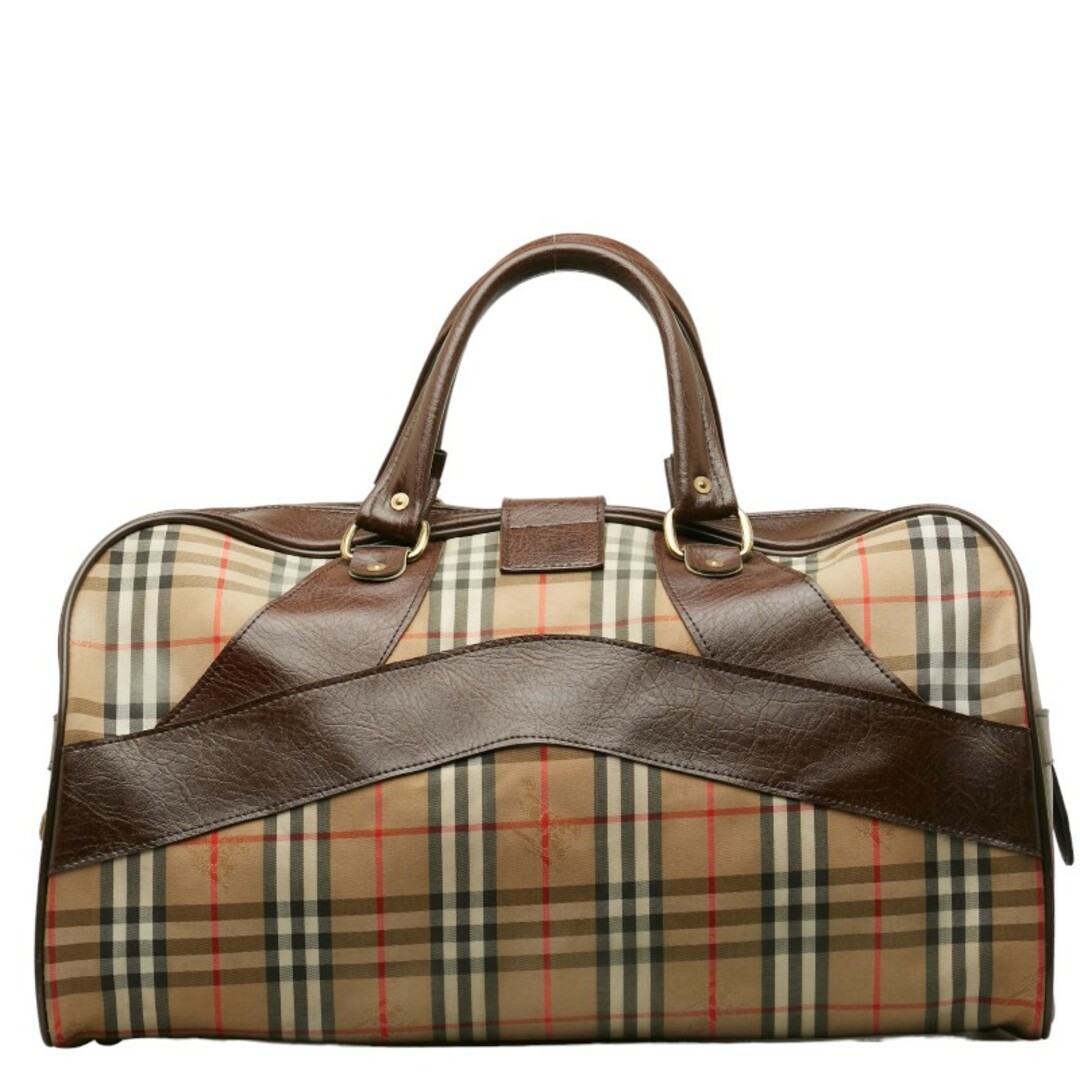 BURBERRY(バーバリー)のバーバリー ノバチェック シャドーホース ボストンバッグ キャンバス レディース BURBERRY 【1-0130848】 レディースのバッグ(ボストンバッグ)の商品写真