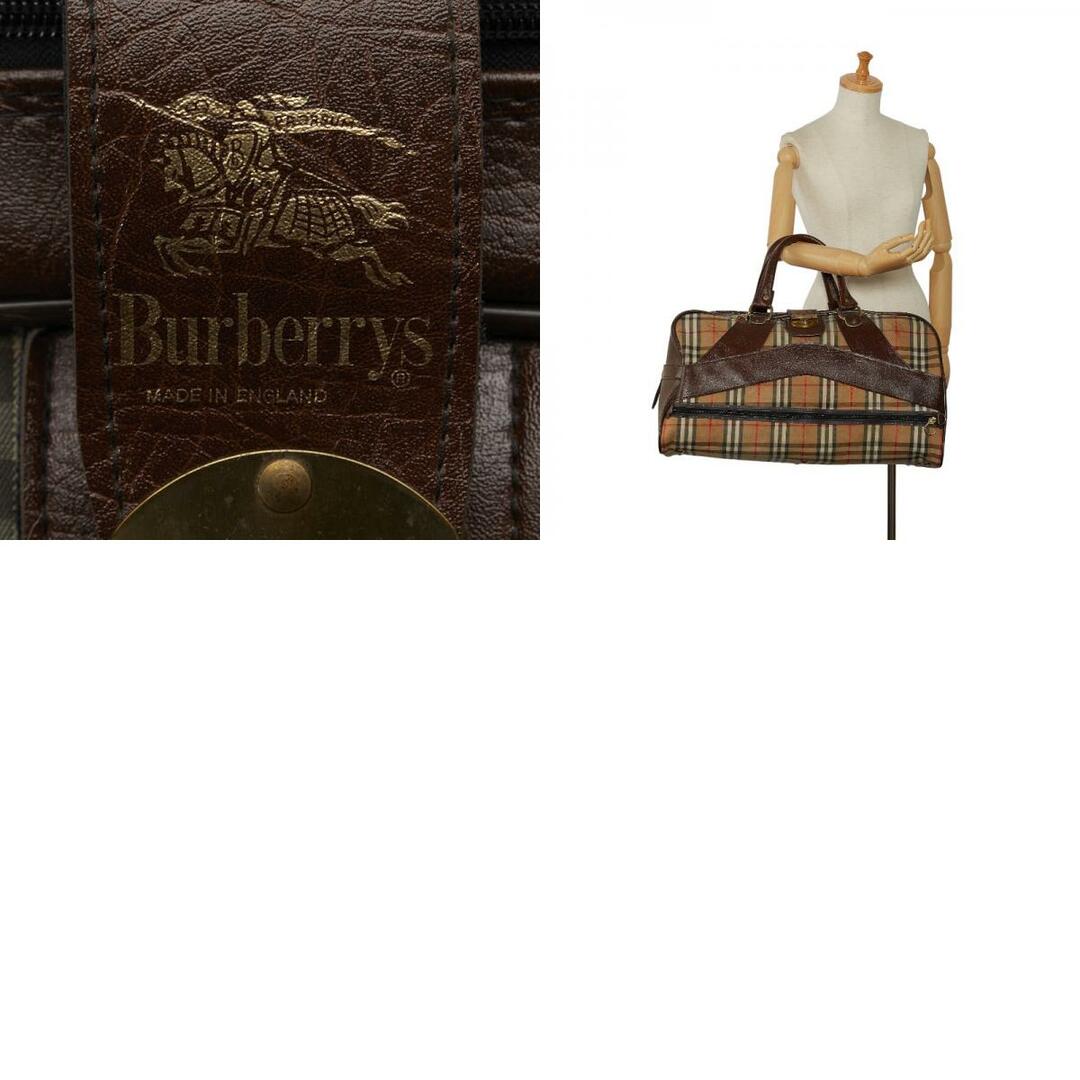 BURBERRY(バーバリー)のバーバリー ノバチェック シャドーホース ボストンバッグ キャンバス レディース BURBERRY 【1-0130848】 レディースのバッグ(ボストンバッグ)の商品写真