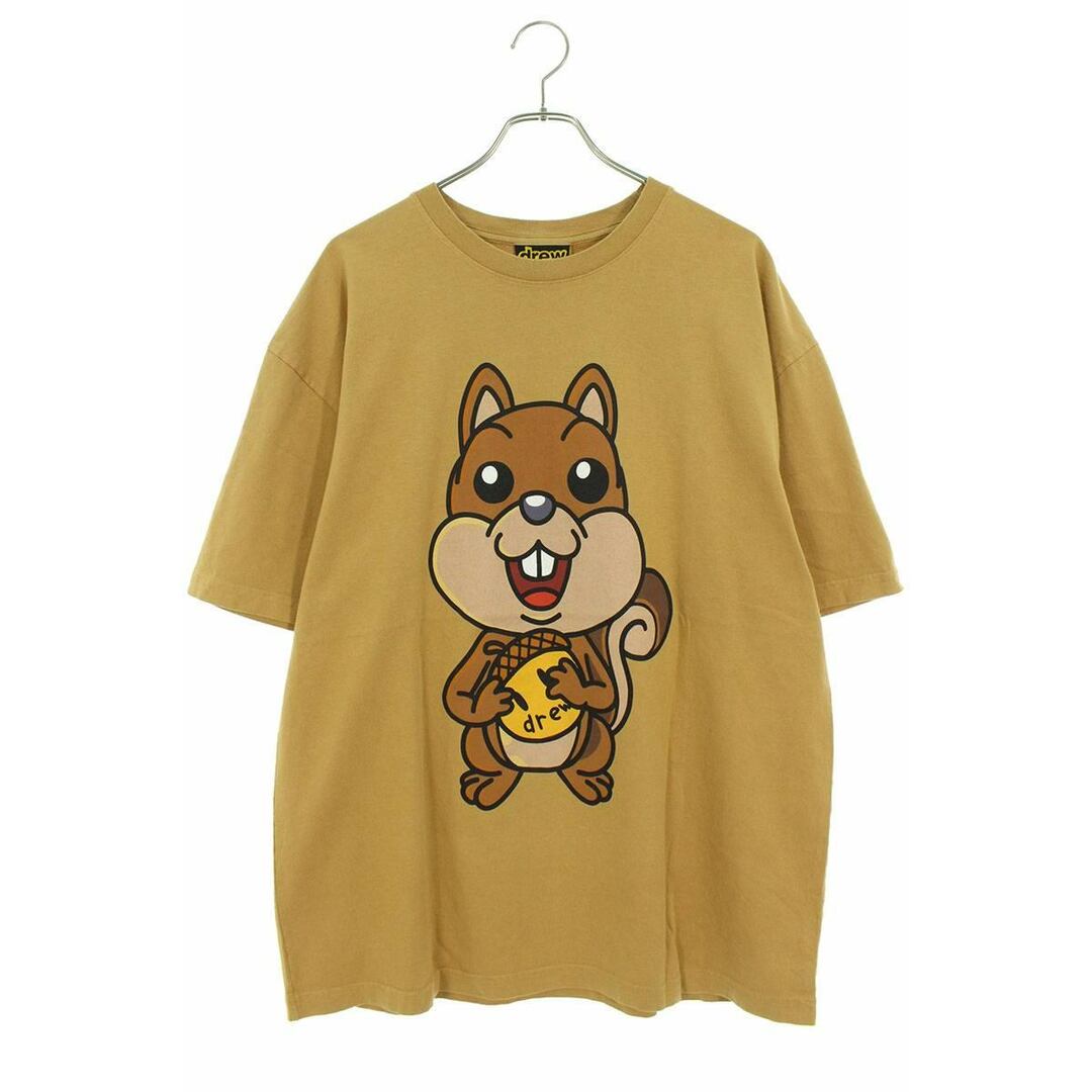 drew house(ドリューハウス)のドリューハウス  Squirrel SS Tee フロントロゴプリントTシャツ メンズ L メンズのトップス(Tシャツ/カットソー(半袖/袖なし))の商品写真