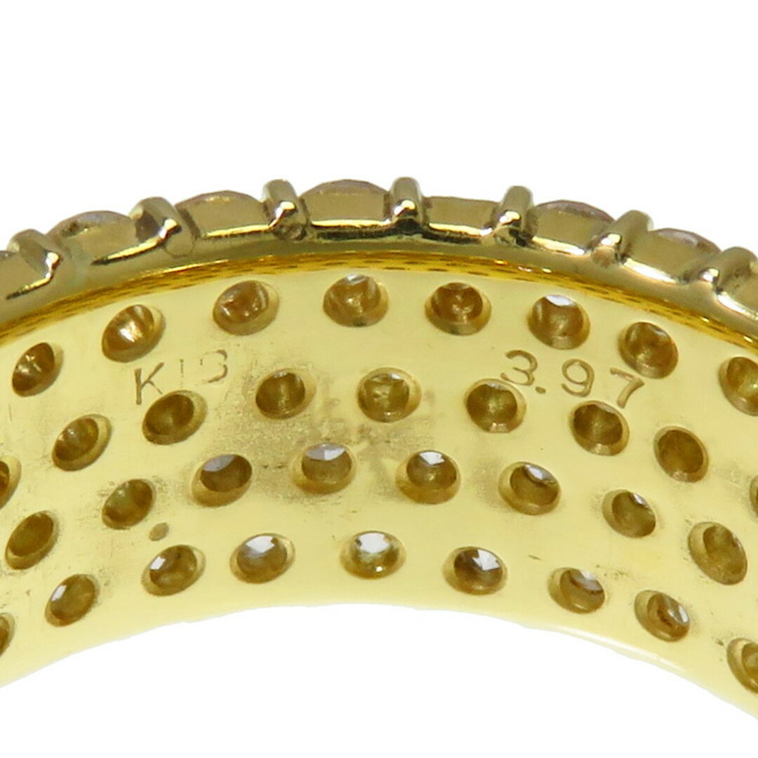 リング・指輪 フルパヴェ K18 ダイヤモンド レディースのアクセサリー(リング(指輪))の商品写真