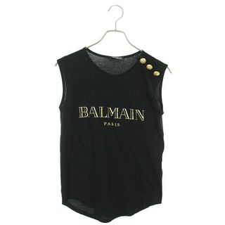 定価40700新品！　BALMAIN バルマン　ノースリーブ　ロゴタンクトップ　ホワイト