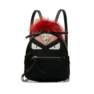 フェンディ(FENDI)の美品 フェンディ リュック バックパック 8B2038 ナイロン レディース FENDI 【1-0132700】(リュック/バックパック)