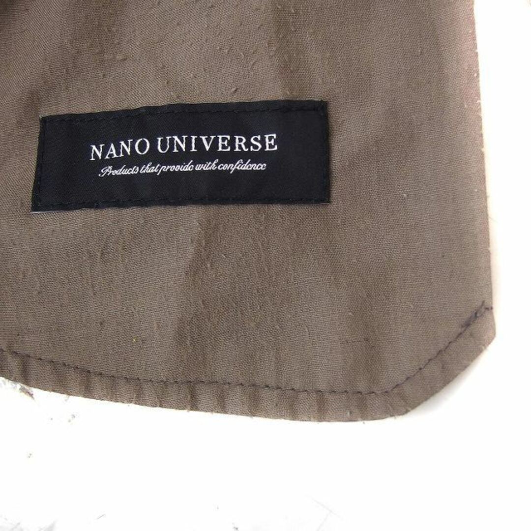 nano・universe(ナノユニバース)のナノユニバース nano universe タック テーパードパンツ イージー メンズのパンツ(スラックス)の商品写真