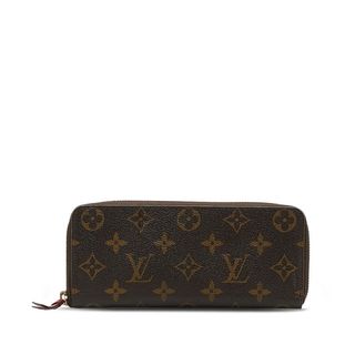 ルイヴィトン(LOUIS VUITTON)のルイ ヴィトン モノグラム ポルトフォイユクレマンス ラウンドファスナー 長財布 M61298 PVC レディース LOUIS VUITTON 【228-35820】(財布)