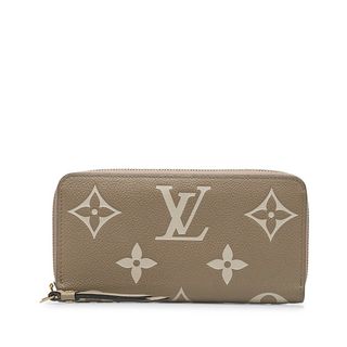 ルイヴィトン(LOUIS VUITTON)のルイ ヴィトン モノグラム アンプラント ジッピーウォレット ラウンドファスナー 長財布 M69794 レザー レディース LOUIS VUITTON 【228-35827】(財布)