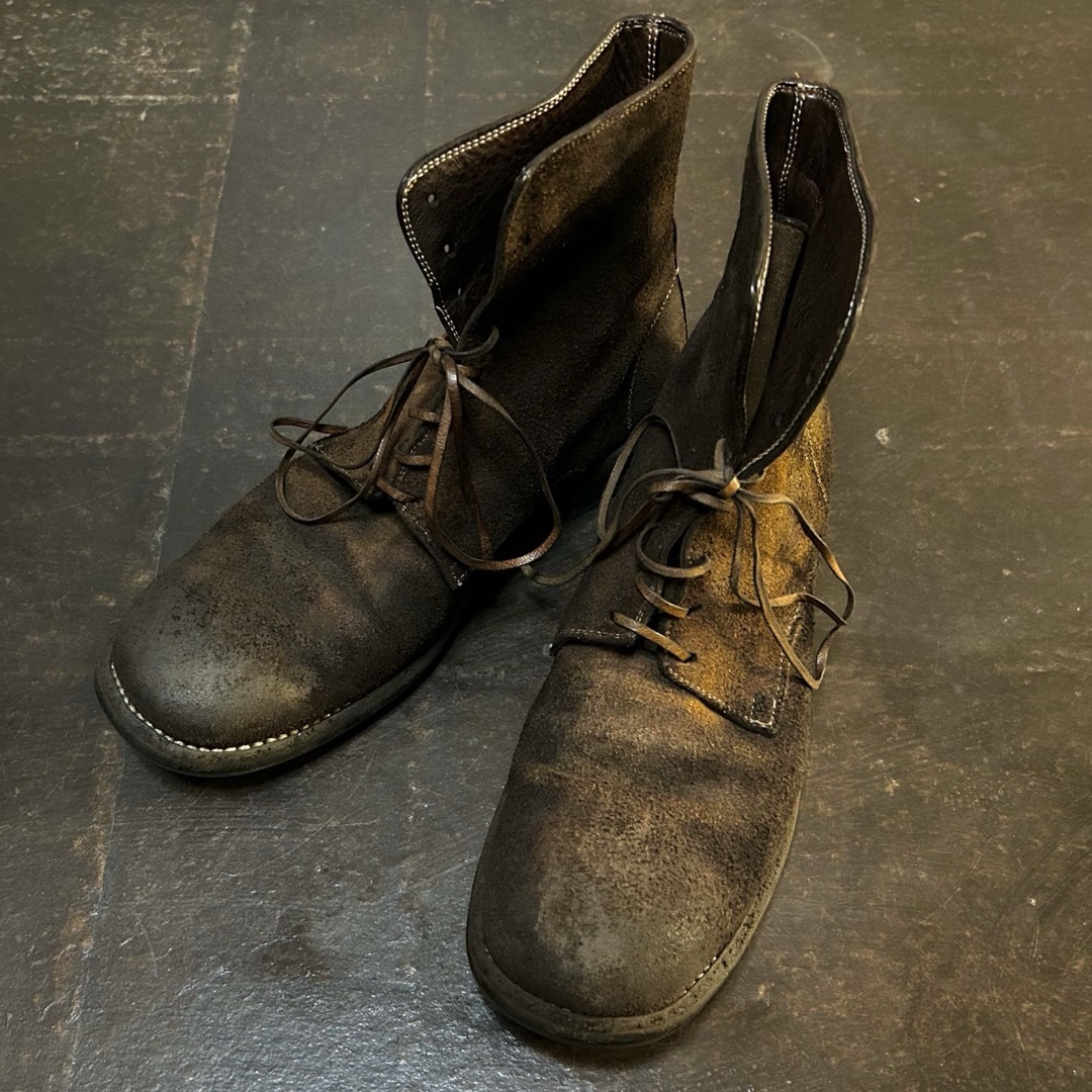 GUIDI(グイディ)のGUIDI 995 Lace up Boots Brown Size 41 メンズの靴/シューズ(ブーツ)の商品写真