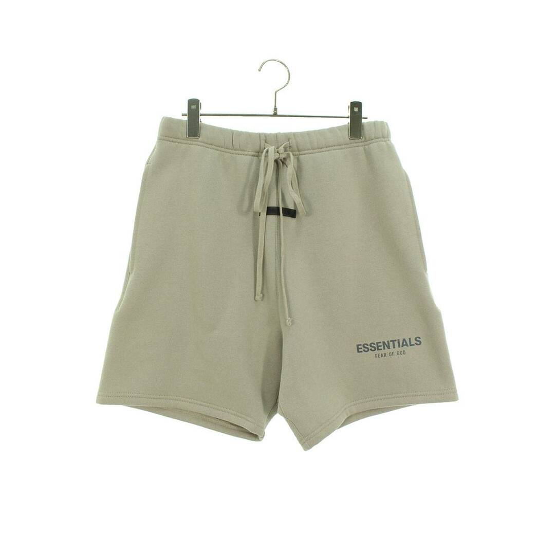 FEAR OF GOD(フィアオブゴッド)のフォグ  ESSENTIALS SWEAT SHORTS ラバーロゴスウェットハーフパンツ メンズ XS メンズのパンツ(ショートパンツ)の商品写真