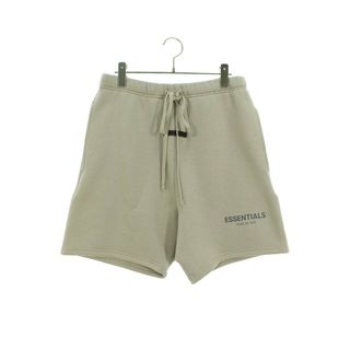 フィアオブゴッド(FEAR OF GOD)のフォグ  ESSENTIALS SWEAT SHORTS ラバーロゴスウェットハーフパンツ メンズ XS(ショートパンツ)