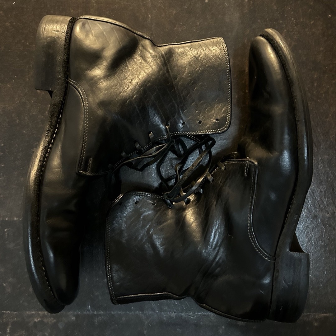 GUIDI(グイディ)のGUIDI 995 Lace up Boots Black Size 43 メンズの靴/シューズ(ブーツ)の商品写真