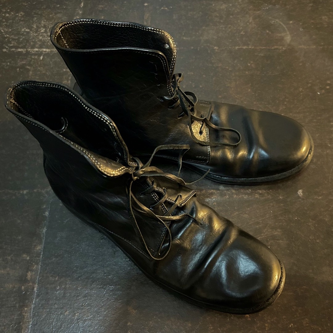 GUIDI(グイディ)のGUIDI 995 Lace up Boots Black Size 43 メンズの靴/シューズ(ブーツ)の商品写真