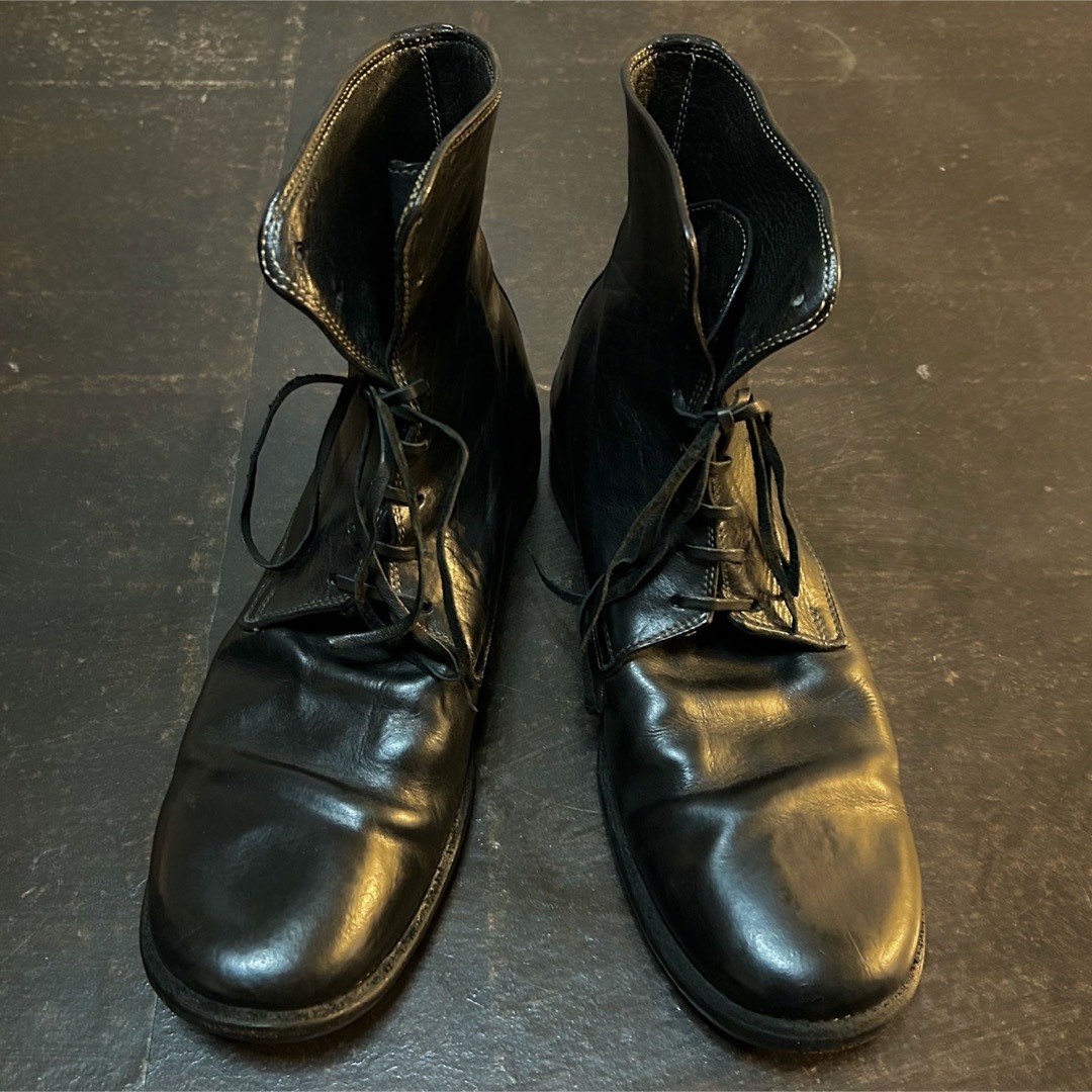 GUIDI(グイディ)のGUIDI 995 Lace up Boots Black Size 43 メンズの靴/シューズ(ブーツ)の商品写真