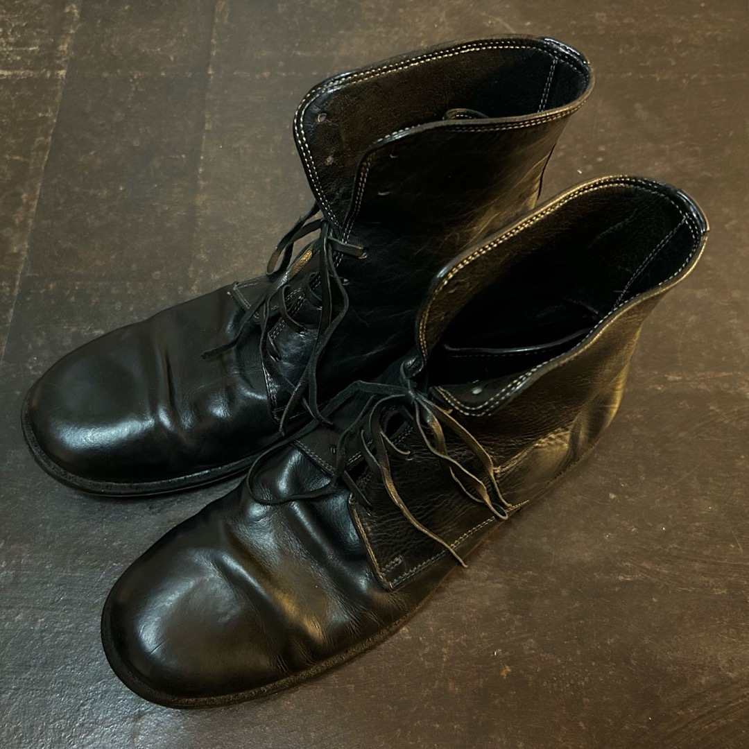 GUIDI(グイディ)のGUIDI 995 Lace up Boots Black Size 43 メンズの靴/シューズ(ブーツ)の商品写真