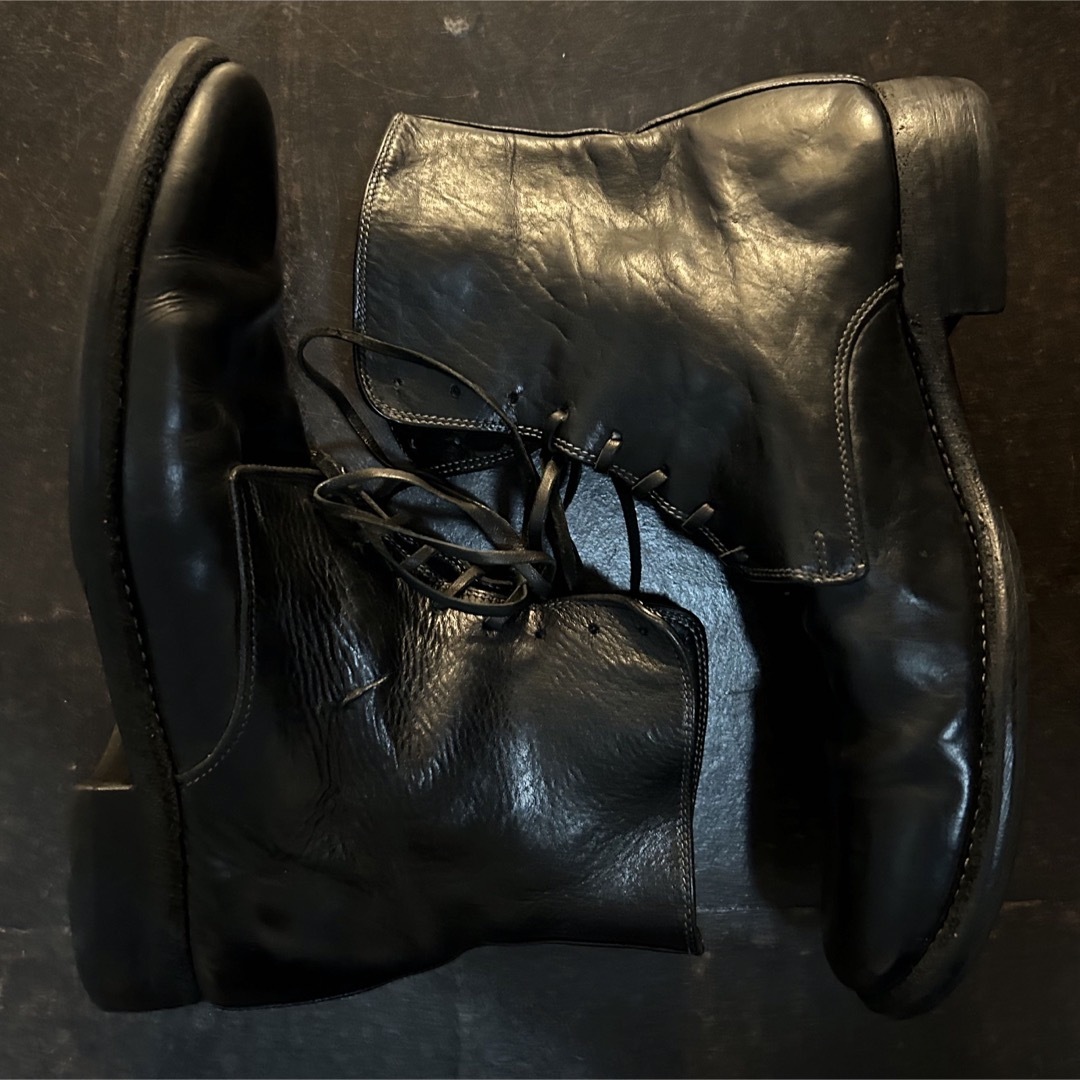 GUIDI(グイディ)のGUIDI 995 Lace up Boots Black Size 43 メンズの靴/シューズ(ブーツ)の商品写真