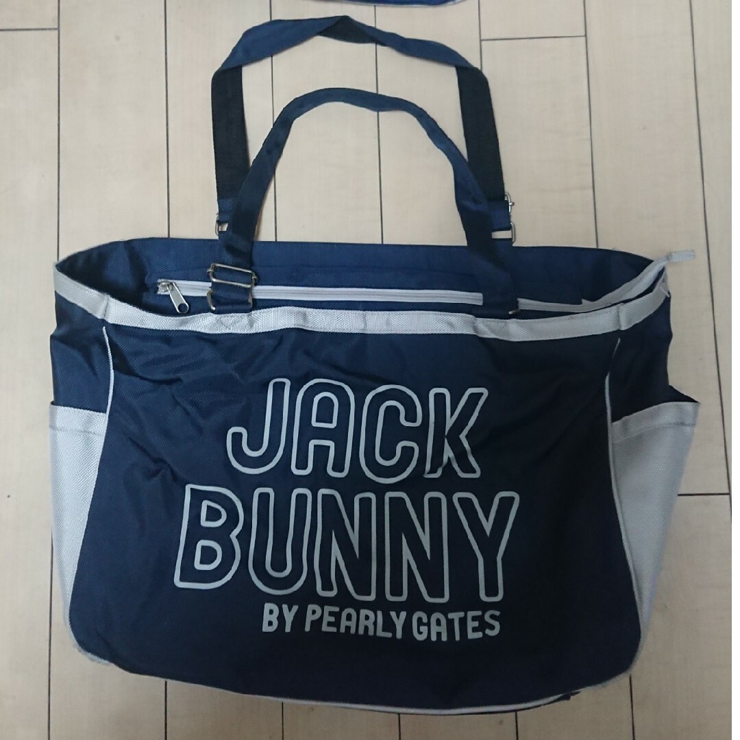 JACK BUNNY!! BY PEARLY GATES(ジャックバニーバイパーリーゲイツ)のJack Bunny バッグ シューズケース セット スポーツ/アウトドアのゴルフ(バッグ)の商品写真