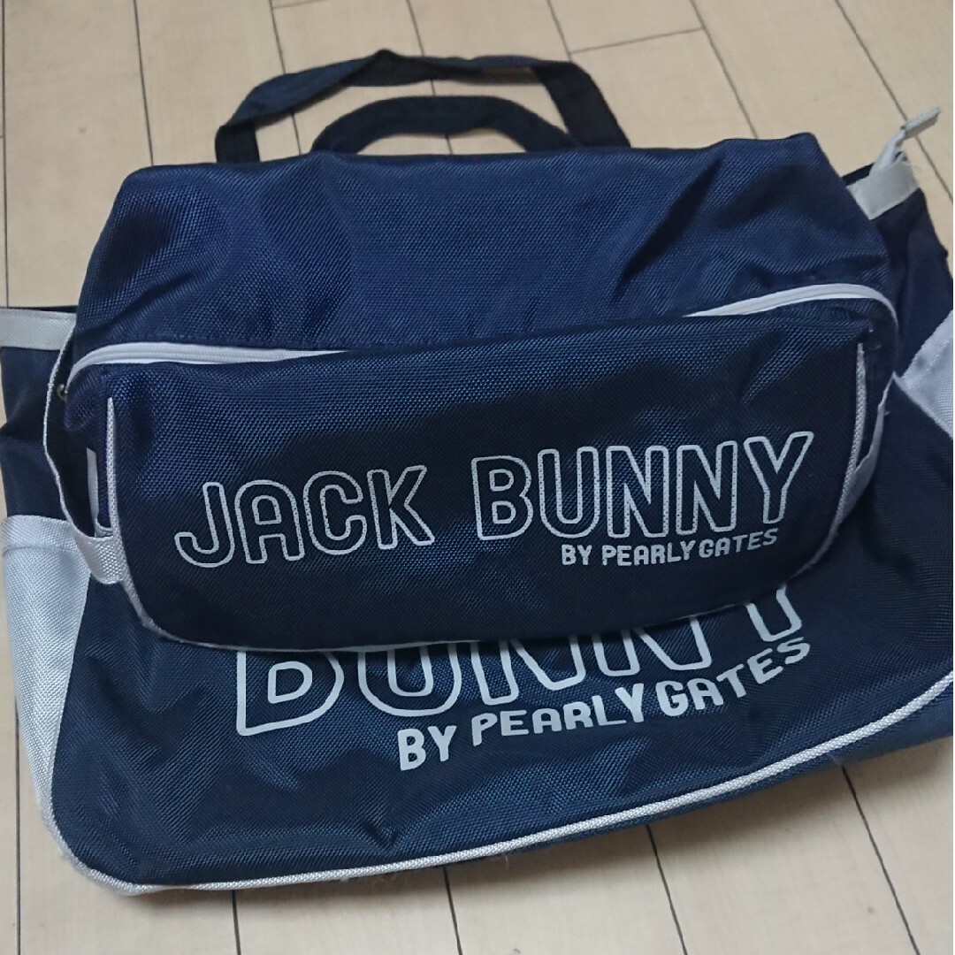 JACK BUNNY!! BY PEARLY GATES(ジャックバニーバイパーリーゲイツ)のJack Bunny バッグ シューズケース セット スポーツ/アウトドアのゴルフ(バッグ)の商品写真