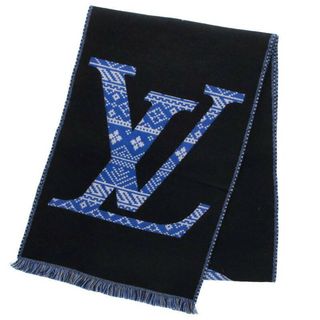 ルイヴィトン(LOUIS VUITTON)のルイヴィトン  M77946 モノグラム ツーサイディッドマフラー メンズ S(マフラー)