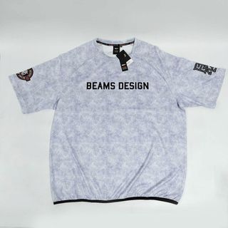 ゼット(ZETT)の【未使用】ゼット BEAMS DESIGN レイヤーシャツ 半袖 フル昇華 ビームス デザイン 限定 2XO ホワイト BOT77602 メンズ ZETT(ウェア)