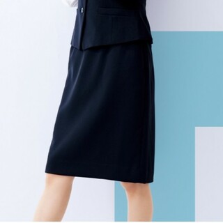 フォーク(FOLK)の新品 スカート オフィス 制服 事務服    フォーク FOLK(ひざ丈スカート)