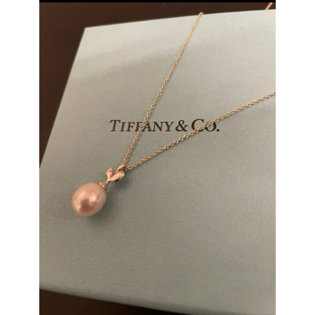 Tiffany & Co. - Tiffany✩オリーブリーフペンダント パール Tiffany & Co. - Tiffany✩オリーブリーフペンダント パール