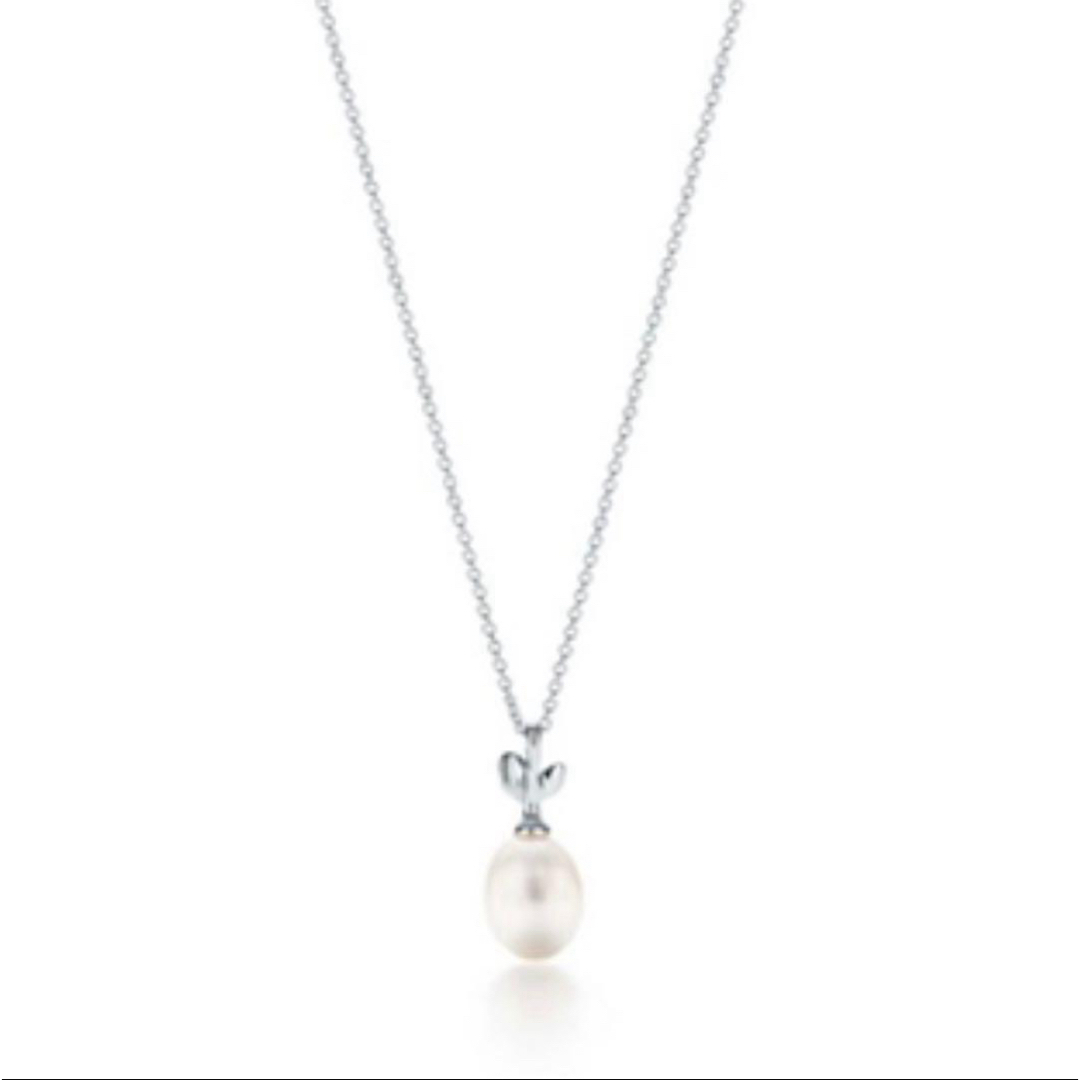 Tiffany & Co. - Tiffany✩オリーブリーフペンダント パール Tiffany & Co. - Tiffany✩オリーブリーフペンダント パール