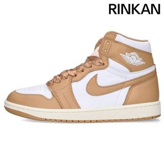 ナイキ(NIKE)のナイキ  WMNS AIR JORDAN 1 RETRO HI OG  FN6622-201 エアジョーダン1プラリネスニーカー メンズ 27.5cm(スニーカー)