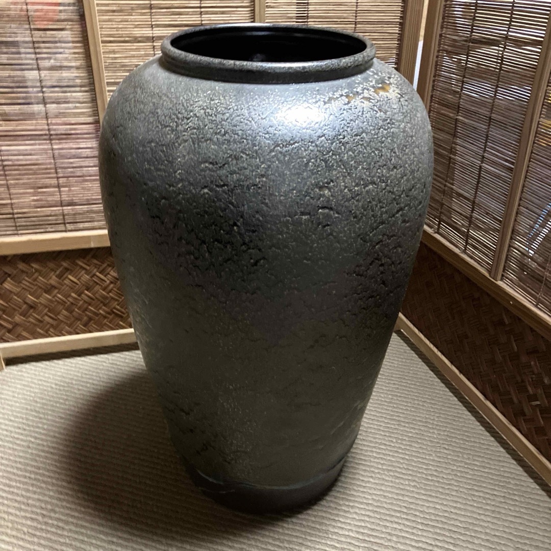 信楽焼傘立て ツボ型古信楽 生っ 高さ45cm 信楽焼傘立て ツボ型古信楽 生っ 高さ45cm